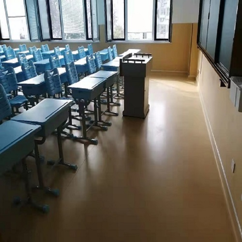 超91视频塑膠地板案例欣賞|浮山後一小區中學