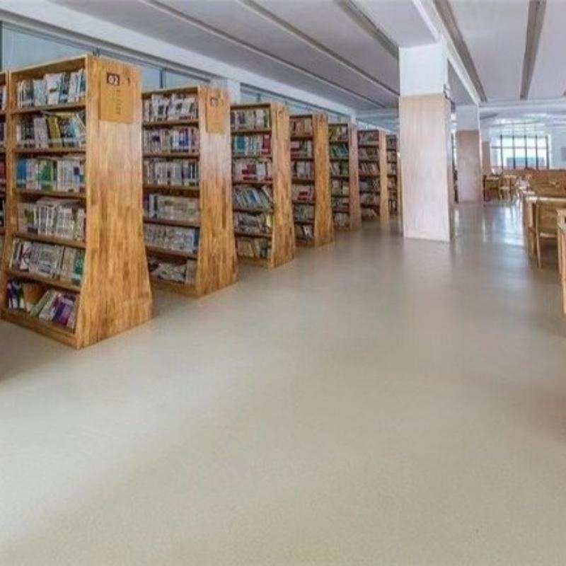 江蘇亞麻地板圖書館地板超91视频塑膠地板